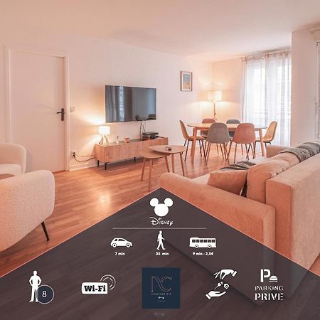 *Disneyland-Paris* 8Pers, Wifi, 2 Parkings سيري المظهر الخارجي الصورة